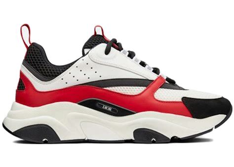dior b22 red and white